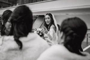 Bride candid photography